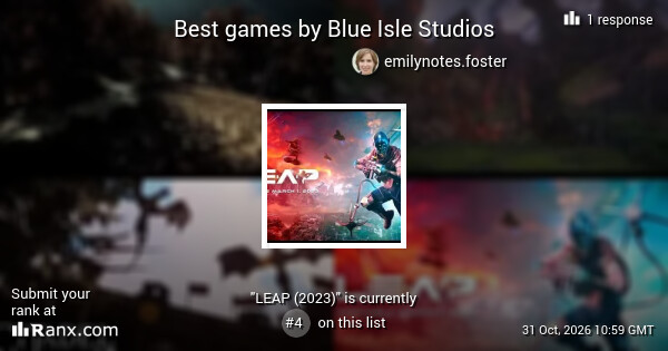 Best games by Blue Isle Studios - LEAP (2023)